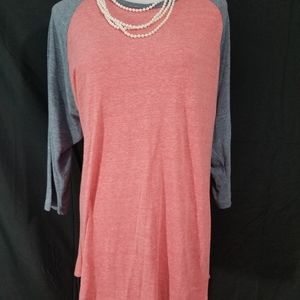 Baseball style Tee! Cotton Lularoe Randy (rare)